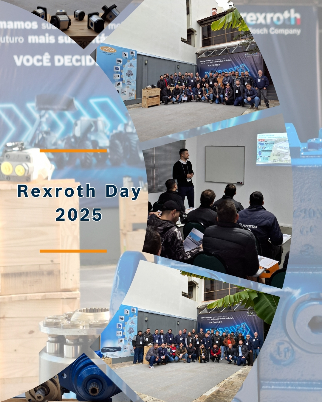 Rexroth Day 2025 curso Rexroth Day Curso Treinamento Evento 
